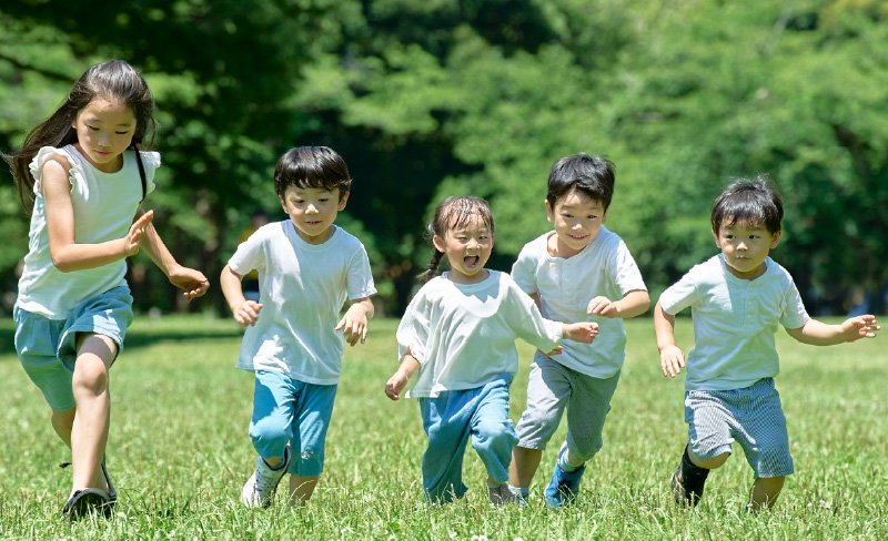 元気な子どもたち